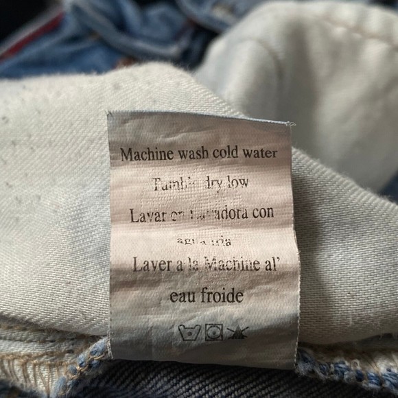 Cello Jeans Womens Junior Size 3 Blue Medium Wash Distressed Skinny Stretch - Picture 15 of 16